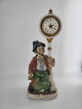 Melody In Motion Clock post Willie, clock works sound works intermittenly, clown picture