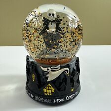 Rare Tim Burton’s The Nightmare Before Christmas Musical Snowmotion Globe Kcare picture