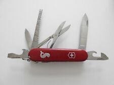 Victorinox Fisherman Red Officier Suisse Swiss Army Multi-tool Scissors Scaler picture