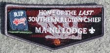 2022 OA Lodge 133 Ma-Nu - RIP - Southern Region Chief Nick Morey LFC/BSA picture