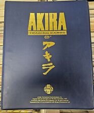 1994 Cornerstone Akira Trading Cards Sealed Foil Promo SET w Blue Album Binder picture