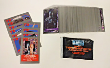 1991 TERMINATOR 2 JUDGMENT DAY TRADING CARDS 140 + 10 Offer cards FULL SET picture