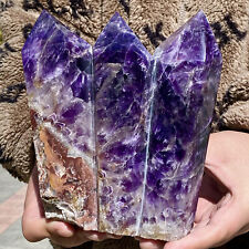 5.59LB Natural Dream Amethyst Crystal Column Magic Wand Obelisk Point Healing picture