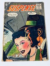 This Is Suspense #25 Charlton Comics  1955 Golden Age Comic Book Mystery Crime picture