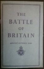 THE BATTLE OF BRITAIN (AUGUST-OCTOBER 1940)SMALL BOOK FULL ACCOUNT OF AIR BATTLE picture