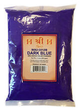 Holi Color Powder Dark Blue Colour MORE Like PURPLE Festival Colors 200gm picture