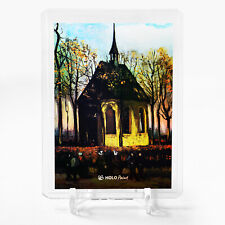 CONGREGATION LEAVING THE REFORMED CHURCH Vincent van Gogh Card GleeBeeCo #CNVN picture
