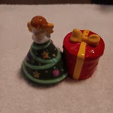 Westland Christmas Tree and Present Magnetic Salt and Pepper Shaker Set picture