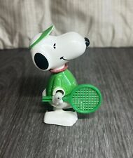Vintage 1966 Snoopy Tennis Wind Up Toy Made In Hong Kong With Original Box picture