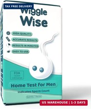 Fertility Test Kit for Men - Sperm Count Home Test Kit for Male Fertility - at-H picture