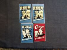 lot of comical / humor cards  Beer Goggles They Turn Bow into Wow & Tequila etc picture
