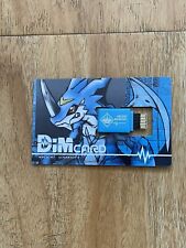 Digimon Vital Bracelet Dim Card Ancient Warriors (Veemon)  Bandai Super Rare picture