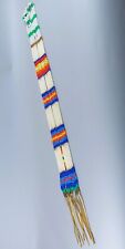 VINTAGE 5 STRAND BEADED HAIR PIPE NATIVE AMERICAN CHEYENNE BANDOLIER Sash picture