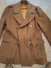 WW2 Regulation Army Officers Overcoat Wool picture