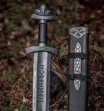 Northmen Viking Sword | Custom Handmade Damascus Steel Ready to Battle Sword picture