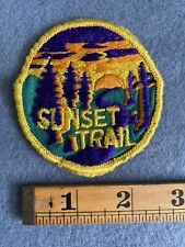 BSA Patch Sunset Trail District Cascade Pacific Councile Oregon 1980s B2 picture
