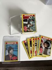 1979 Topps Rocky II Complete Trading Card Set 1-99 Rocky Balboa RC Rookie Card picture