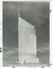 1991 Press Photo Artist's concept of the proposed Morrison Tower office building picture