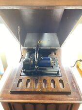 Thomas Edison Amberola 50 Phonograph Cylinder Record Player Works Great LocalPU picture