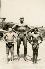 1930s Muscle Man Atlas Body Exercise Class picture