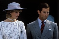 The Prince Princess of Wales at National Spinal Injuries Centre at- Old Photo picture