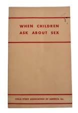 Vtg 1946 When Children Ask About Sex Child Study Association Sex Ed Ephemera picture