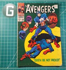Avengers #56 (1968) Death Of Bucky Roy Thomas John Buscema Marvel Comics FN+ picture