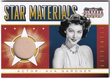 2015 Panini Americana Ava Gardner Star Materials Memorabilia Relic Card #SM-AVA picture