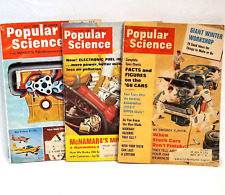 Vintage Set of 3  1967 1968 1969 POPULAR SCIENCE  Magazines Acceptable Collector picture