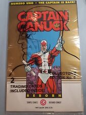 Captain Canuck Reborn #1 The Captain Is Back Original Wrapping & Cards Jan 1994 picture