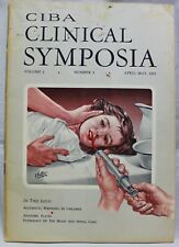CIBA CLINICAL SYMPOSIA MEDICAL NEWS PUBLICATION APRIL 1955  CHILD POISONING  picture