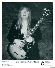 Vintage Kim Simmonds Welsh Guitarist Savoy Brown Founder Musician 8X10 Photo picture