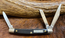 Sears Craftsman 95072, 3 Blade Stockman Knife, Delrin Handles, 2 7/8
