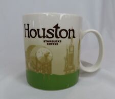Starbucks Coffee Mug HOUSTON GLOBAL ICON Collectors Ceramic Green Texas 2012 picture