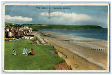 1959 Scene at The Beach at Youghal Co. Cork Ireland Posted Vintage Postcard picture
