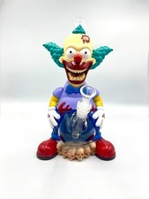 11" Clown Collectible Silicone Smoking Water Pipe Bong Durable 14mm Glass Bowl picture