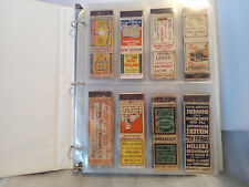 1920's, 1930's MATCH COLLECTION  - 112 Full Covers with Intact Strikers. HTF .x picture