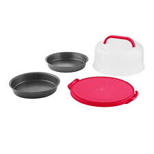 Mainstays, Cake Carrier  4pc with Cake Pan Set Cake Carrier picture