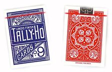 Tally-Ho Fan Back Design Playing Cards 12 Decks (6 Red, 6 Blue) picture