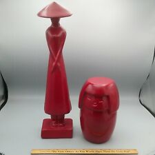 NEW Pier 1 Imports Japanese Style Clay Statues picture