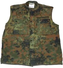 Large Long - German Military Flecktarn Camouflage Combat Survival Vest Surplus picture