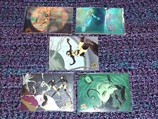 1995 Fleer Ultra MTV Animation Aeon Flux Lot Of 5 Chrome Cards Hard To Find picture