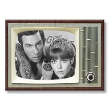 GET SMART Classic TV 3.5 inches x 2.5 inches Steel FRIDGE MAGNET picture