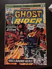 GHOST RIDER #9 1974 MARVEL. GHOST RIDER VS SATAN  9.4 NEAR MINT QUALITY picture