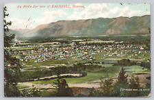 Postcard Bird's Eye View of Kalispell Montana picture