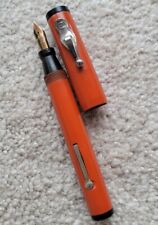 Vintage Oversize Unbranded Fountain Pen W/ 14k Webster Nib, Working picture