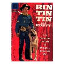 Rin Tin Tin #27 in Fine condition. Dell comics [g picture