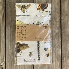 New Gift Republic London England Biodiversity Library Insect Kitchen Tea Towel picture