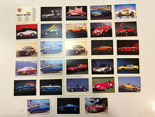 Panini 1991 Dream Cars 100 Automobile Non-Sport Trading Card Lot - 28 cards picture
