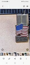 911 Twin Towers USA Flag  Pin United WE STAND Flag September 11 picture